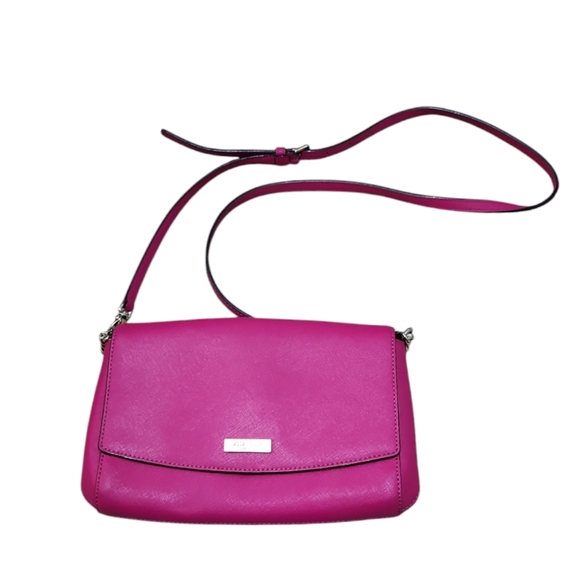 Kate Spade Fuchsia Greer Laurel Way Crossbody Shoulder Bag - Picture 2 of 6